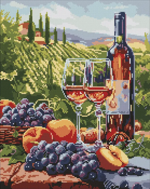 Diamentowa Mozaika - Wino owocowe ©art_selena_ua