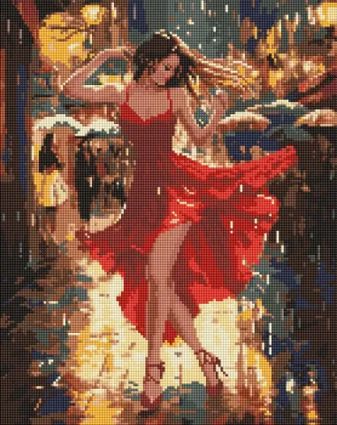 Diamentowa Mozaika - Taniec w deszczu ©art_selena_ua