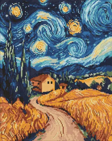 Diamentowa Mozaika - Ukraińska noc ©art_selena_ua