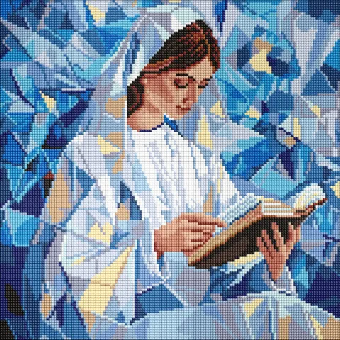 Diamentowa Mozaika - Cicha lektura ©art_selena_ua