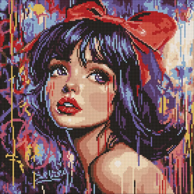 Diamentowa Mozaika - Nowoczesna Królewna Śnieżka ©art_selena_ua