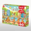Puzzle Kapibara w Wielkim Mieście, 60 elementów ©art_selena_ua